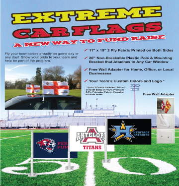 Extreme Car Flag Fundraising With Top Flight