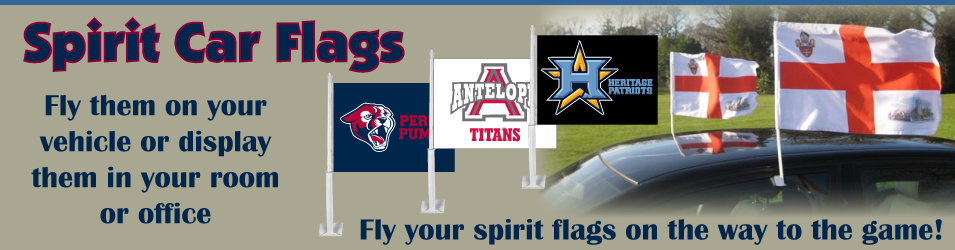 Fundraising Sacramento - Spirit Car Flags